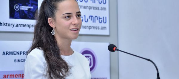 Пресс-конференция главы гражданской авиации Татевик Ревазян (15 июля 2019). Еревaн - Sputnik Արմենիա