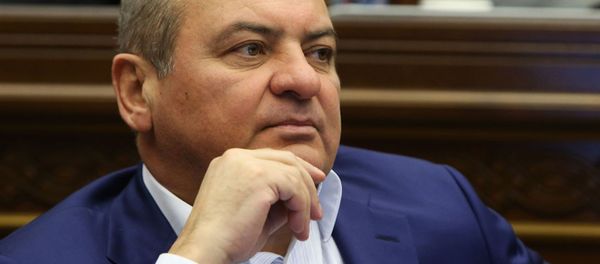Карен Саркисович Карапетян на заседании парламента - Sputnik Армения