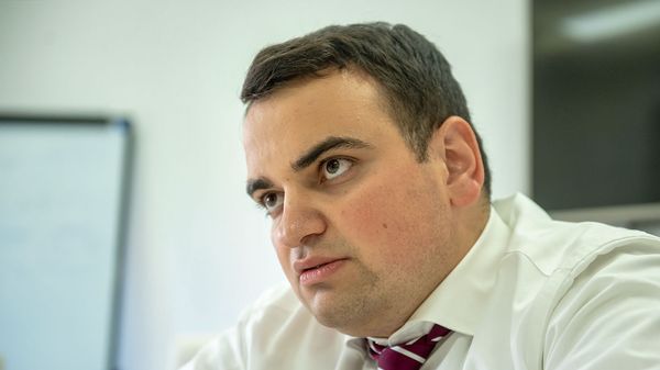 Нарек Карапетян во время интервью агенству Sputnik Армения (17 июля 2019). Еревaн - Sputnik Արմենիա