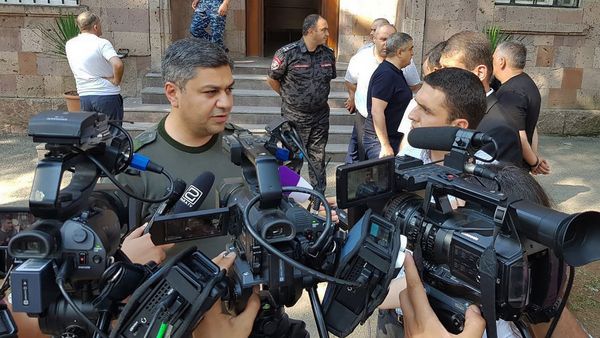 Глава СНБ Артур Ванецян отвечает на вопросы журналистов (18 июля 2019). Иджеван - Sputnik Արմենիա