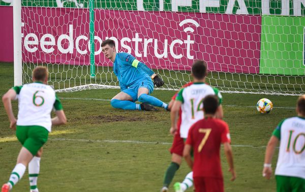 Полуфинальный футбольный матч ЧЕ U-19 между молодежными сборными Португалии и Ирландии (24 июля 2019). Еревaн - Sputnik Армения