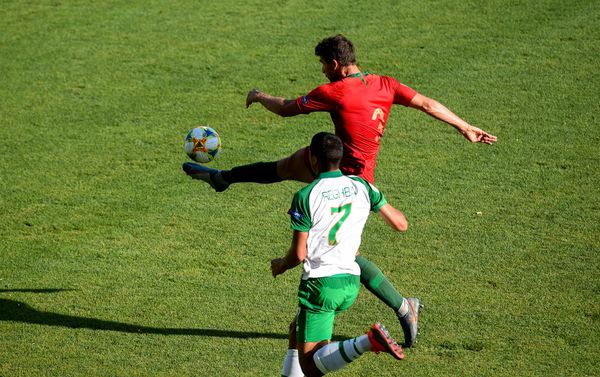 Полуфинальный футбольный матч ЧЕ U-19 между молодежными сборными Португалии и Ирландии (24 июля 2019). Еревaн - Sputnik Армения