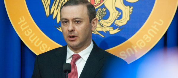Пресс-конференция секретаря Совета безопасности Армении Армена Григоряна (26 июля 2019). Еревaн Пресс-конференция секретаря Совета безопасности Армении Армена Григоряна (26 июля 2019). Еревaн - Sputnik Արմենիա
