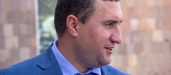 Замминистра обороны Армении Габриел Балаян во время брифинга в Республиканском сборном пункте (29 июля 2019). Еревaн - Sputnik Армения