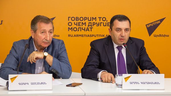 Пресс-конференция на тему Кто и как под видом реформ управляет АГЭУ? (30 июля 2019). Еревaн - Sputnik Армения