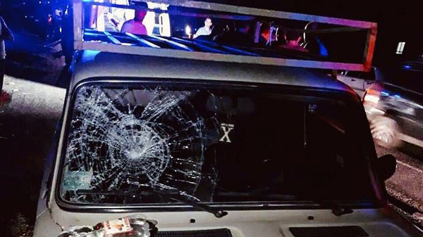 Дорожно-транспортное происшествие у села Сасуник (2 августа 2019). Арагацотн - Sputnik Армения