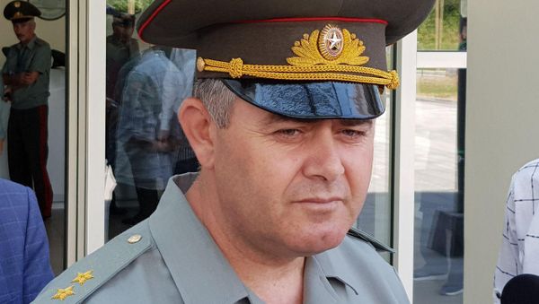 Начальник Генштаба ВС Армении Артак Давтян на открытии соревнований Воин мира (3 августа 2019). Армения - Sputnik Արմենիա