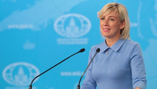 Брифинг официального представителя МИД России Марии Захаровой (9 августа 2019). Солнечногорск Брифинг официального представителя МИД России Марии Захаровой (9 августа 2019). Солнечногорск - Sputnik Армения