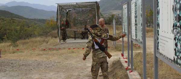 Второй этап военного конкурса Воин мира - Sputnik Արմենիա
