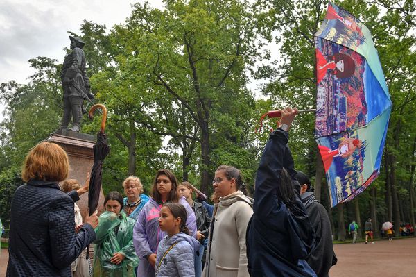 Сатеник Геворгян и участники конкурса Ты супер! посетили Санкт-Петербург - Sputnik Армения