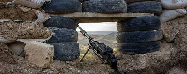 Боевая позиция Армии обороны Карабаха - Sputnik Армения