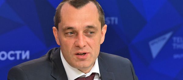 Член Коллегии (министр) по промышленности и агропромышленному комплексу ЕЭК Александр Субботин представил прогнозы развития агропромышленного комплекса в ходе видеомоста Москвa-Еревaн-Минск-Кишинев (16 августа 2019). Москвa - Sputnik Армения