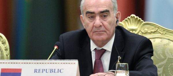 Председатель Национального собрания Армении Галуст Саакян Председатель Национального собрания Армении Галуст Саакян - Sputnik Армения