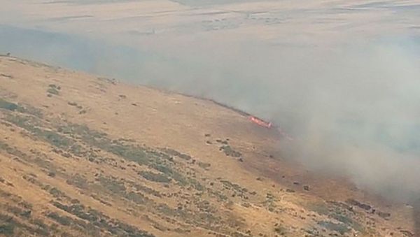 Пожар у подножия горы Ара (21.08.2019) - Sputnik Արմենիա