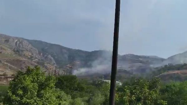 Пожар близ Воротанской ГЭС - Sputnik Արմենիա