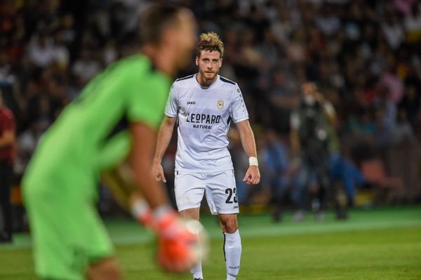 Полузащитник люксембургского Дюделанж Райан Клапп во время первого матча четвертого квалификационного раунда Лиги Европы 2019-2020 против ереванского Арарат-Армения (22 августа 2019). Еревaн - Sputnik Армения