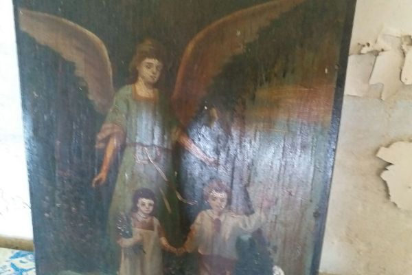 Икона в церкви мат Мариам (Пресвятой Богоматери) в ассирийском селе Димитров, Армения - Sputnik Армения