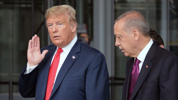 Дональд Трамп и Реджепт Эрдоган Дональд Трамп и Реджепт Эрдоган - Sputnik Армения