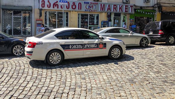 Автомобиль охранной полиции Грузии - Sputnik Армения