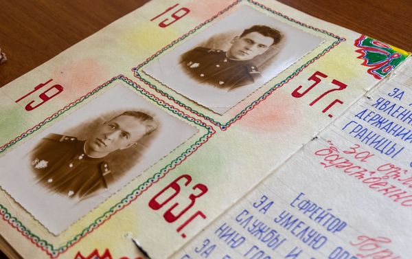Бойцы, служившие в Ленинаканском пограничном отряде в Армянской ССР - Sputnik Армения