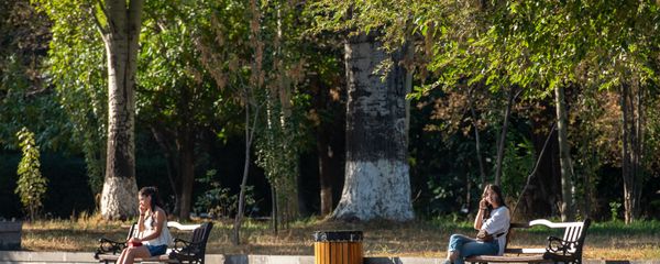Девушки в парке - Sputnik Արմենիա