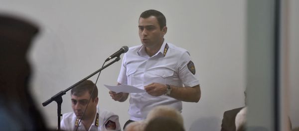 Прокурор Геворг Багдасарян на судебном заседании по делу 1 марта (12 сентября 2019). Еревaн - Sputnik Արմենիա