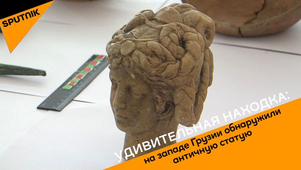 Удивительная находка - на западе Грузии обнаружили античную статую  - Sputnik Армения