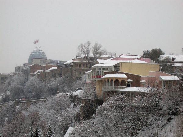 Старый Тбилиси зимой Старый Тбилиси зимой - Sputnik Արմենիա