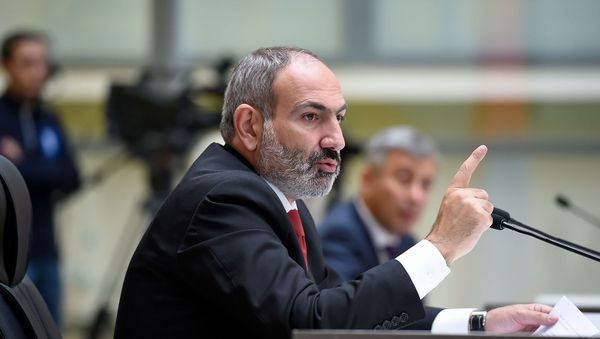 Пресс-конференция премьер-министра Никола Пашиняна (16 сентября 2019). Ванадзор - Sputnik Армения