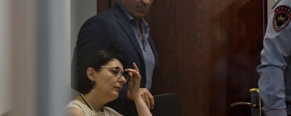 Роберт Кочарян перед началом судебного заседания по делу 1 марта (17 сентября 2019). Еревaн - Sputnik Արմենիա