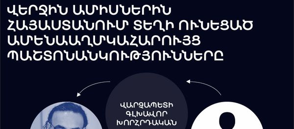 Վերջին ամիսներին Հայաստանում տեղի ունեցած ամենաաղմկահարույց պաշտոնանկությունները - Sputnik Արմենիա