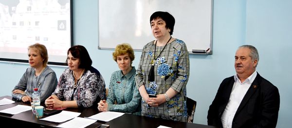 Елена Хачикян на научно-практической конференции «Цифровые технологии в образовательном пространстве» (23 апреля 2019). Калуга - Sputnik Армения