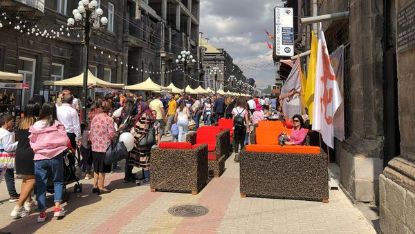 Праздничные мероприятия в День Независимости Армении (21 сентября 2019). Гюмри - Sputnik Արմենիա