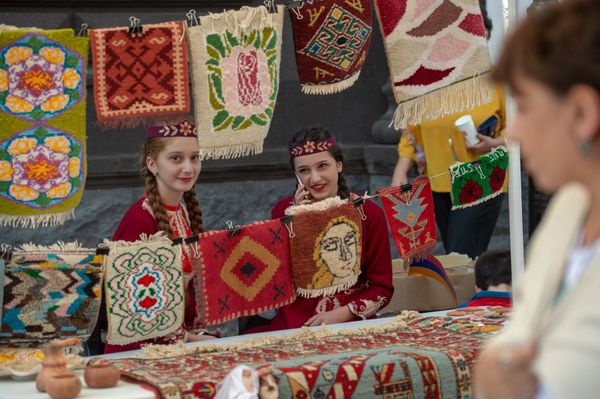 Праздничные гулянья в День Независимости Армении (21 сентября 2019). Гюмри - Sputnik Армения