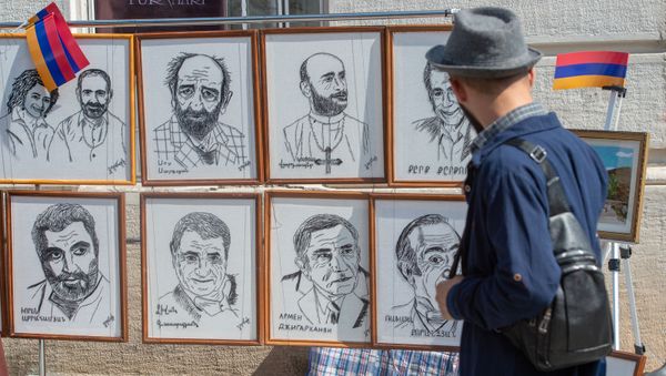 Праздничные гулянья в День Независимости Армении (21 сентября 2019). Гюмри - Sputnik Армения