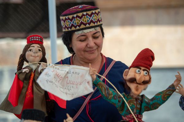 Праздничные гулянья в День Независимости Армении (21 сентября 2019). Гюмри - Sputnik Армения