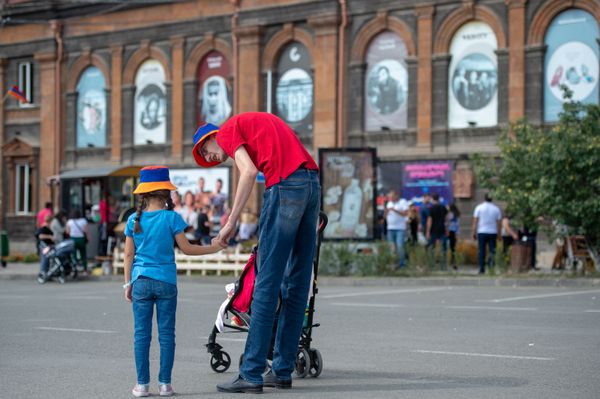 Праздничные гулянья в День Независимости Армении (21 сентября 2019). Гюмри - Sputnik Армения