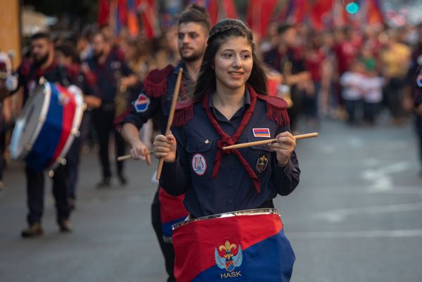 Праздничные гулянья в День Независимости Армении (21 сентября 2019). Ереван - Sputnik Армения
