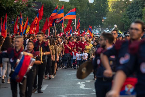 Праздничные гулянья в День Независимости Армении (21 сентября 2019). Ереван - Sputnik Армения