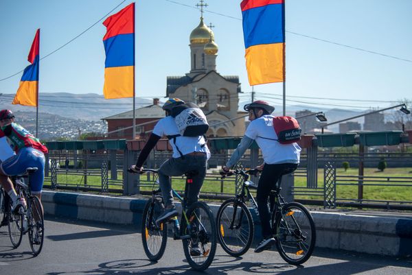 Велосипедный марафон Велотон Ереван (22 сентября 2019). Ереван - Sputnik Армения