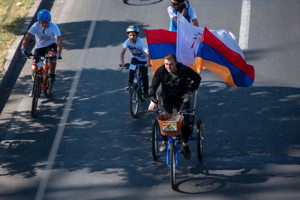 Велосипедный марафон Велотон Ереван (22 сентября 2019). Ереван - Sputnik Армения