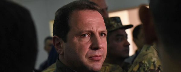 Министр обороны Давид Тоноян во время учения по мобилизации (24 сентября 2019). Абовян - Sputnik Արմենիա