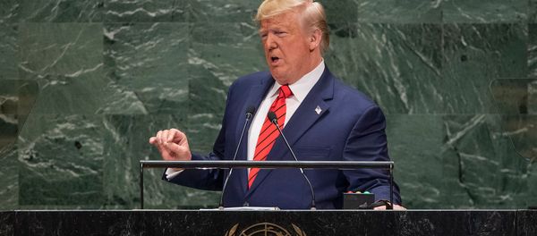 Выступление президента США Дональда Трампа на 74-й Генеральной Ассамблее ООН (24 сентября 2019). Нью-Йорк Выступление президента США Дональда Трампа на 74-й Генеральной Ассамблее ООН (24 сентября 2019). Нью-Йорк - Sputnik Армения