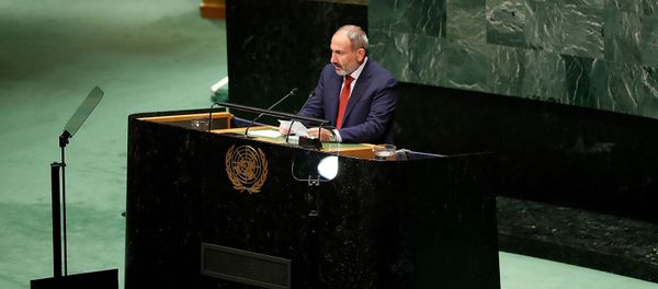 Выступление премьер-министра Армении Никола Пашиняна на 74-й сессии Генассамблеи ООН (25 сентября 2019). Нью-Йорк - Sputnik Армения