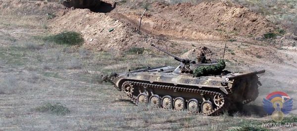 Военные учения Армии Обороны Карабаха - Sputnik Армения