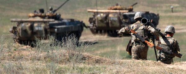 Военные учения Армии Обороны Карабаха - Sputnik Արմենիա