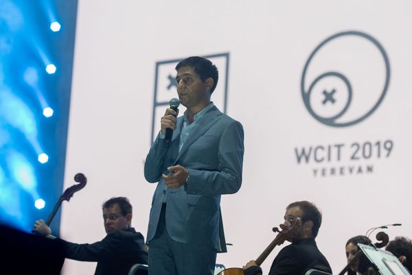 Концерт оркестра WCIT под управлением Сергея Смбатяна (6 октября 2019). Ереван - Sputnik Армения