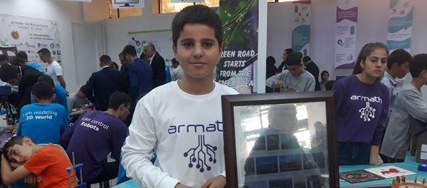 Григор Магзанян, участник выставки DigiTec Expo 2019 Григор Магзанян, участник выставки DigiTec Expo 2019 - Sputnik Армения