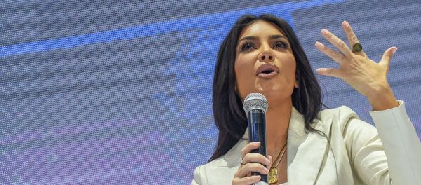 Ким Кардашьян на форуме WCIT 2019 (8 октября 2019). Ереван - Sputnik Արմենիա