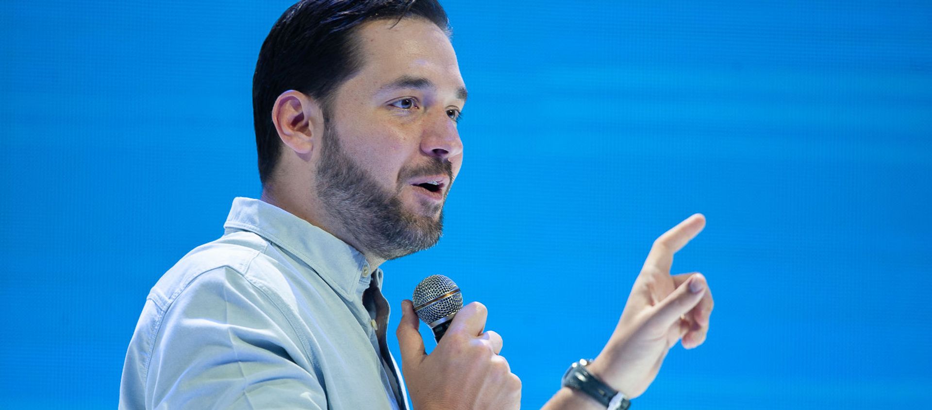 Алексис Оганян на форуме WCIT 2019 (8 октября 2019). Ереван - Sputnik Армения, 1920, 09.08.2020